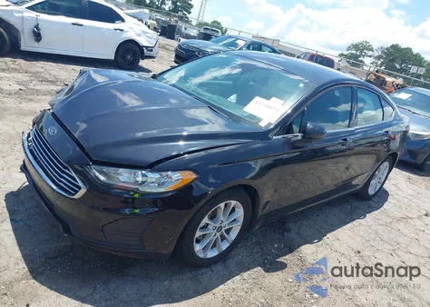 2020 Ford Fusion Se из США, поврежденный, VIN 3FA6P0HD3LR225309